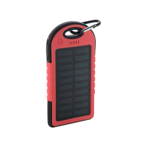 Cool Power Bank Durabank Solar, 4000 mAh, roșu-negru