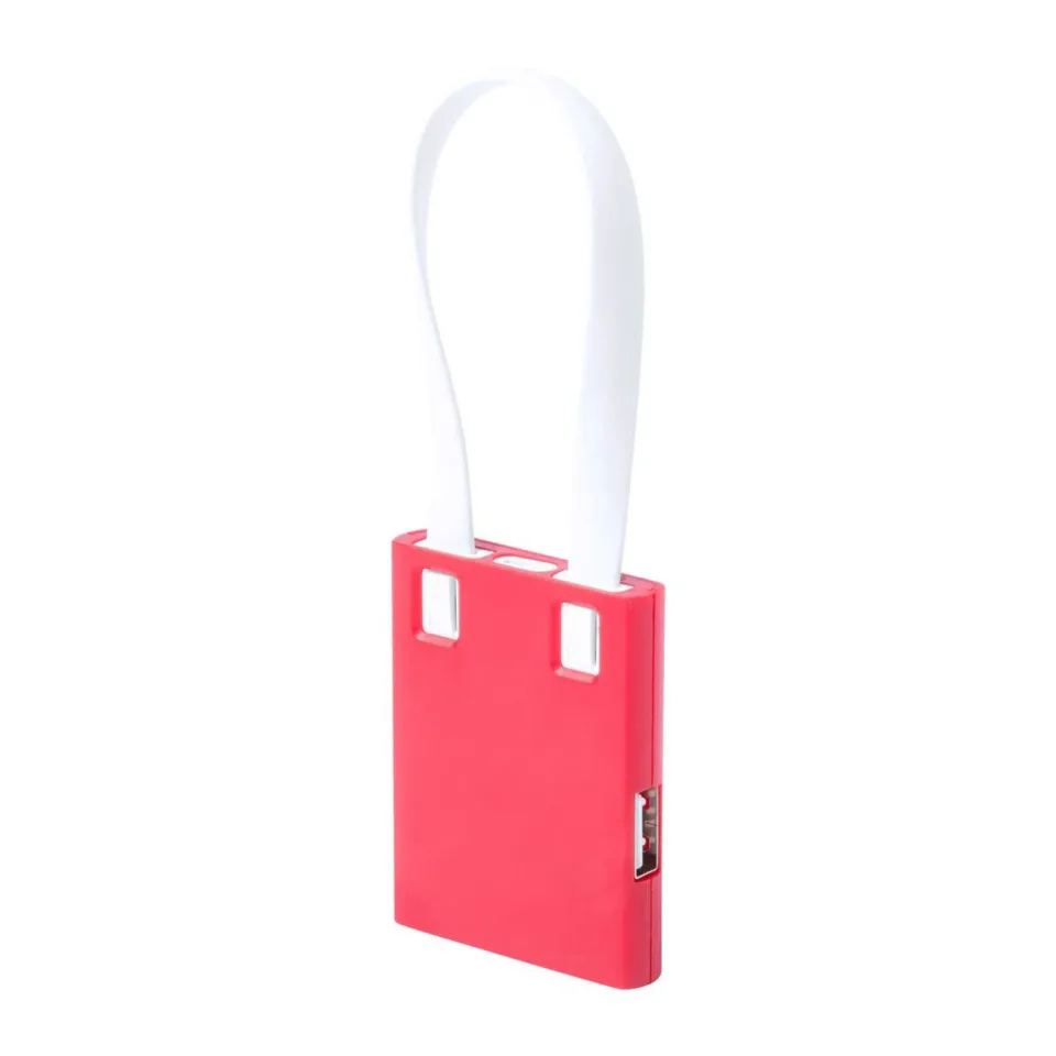 Yurian USB Hub, 3 porturi, roșu