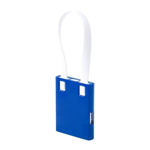 Yurian USB Hub, 3 porturi, albastru