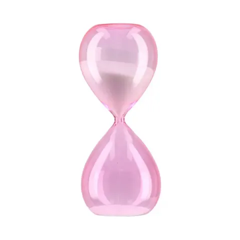 Clepsidră Takk Desert, 19 cm, roz