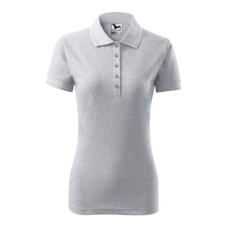 Tricou Polo Malfini pentru femei 210, mărimea L, gri