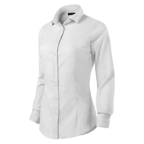 Malfini Cămașă pentru femei Pique Dynamic 263 cu mânecă lungă, mărimea L, albă