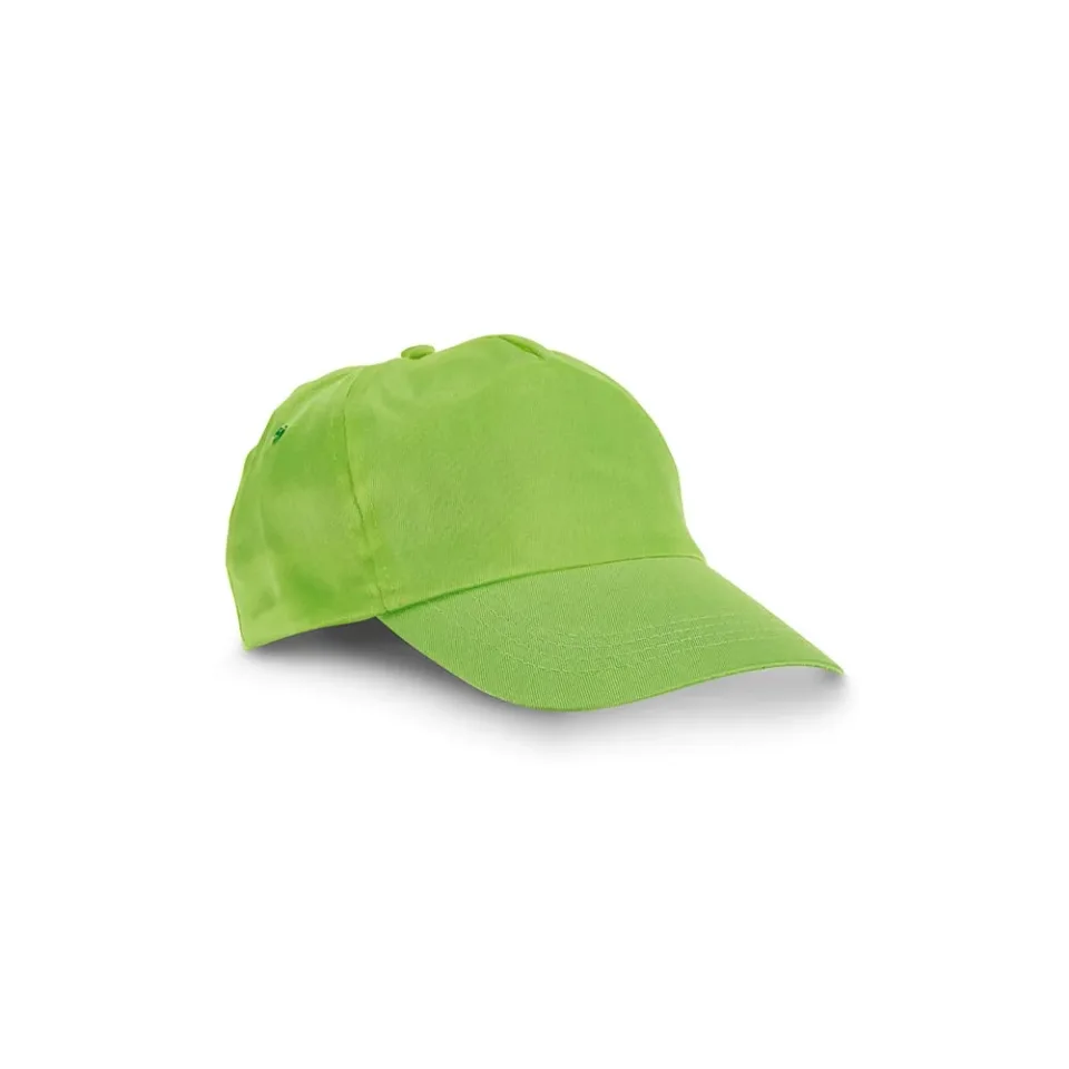 Șapcă Hi!dea Cap Chilka pentru copii, poliester, cu 5 panouri, verde deschis
