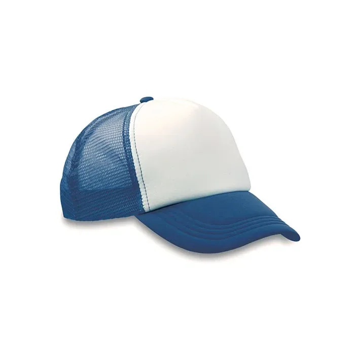 Șapcă de baseball More Than Gifts Trucker, 5 panouri, poliester, albastru