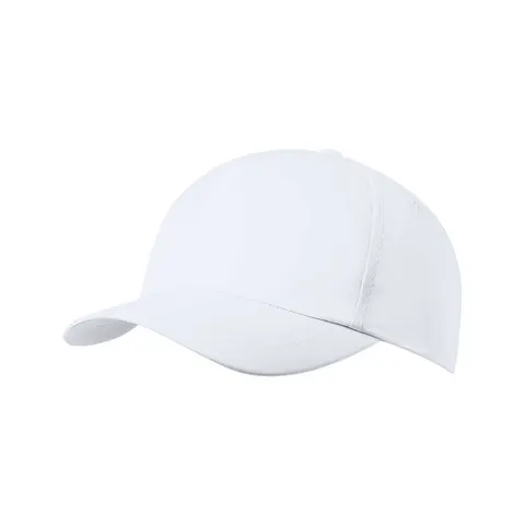 Șapcă baseball Cool Rick, 5 panouri, copii, poliester, alb