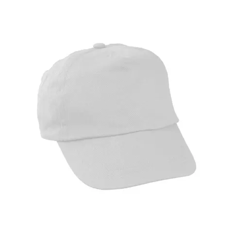 Șapcă Cool Baseball Sportkid, 5 Panouri, Copii, Bumbac, Alb