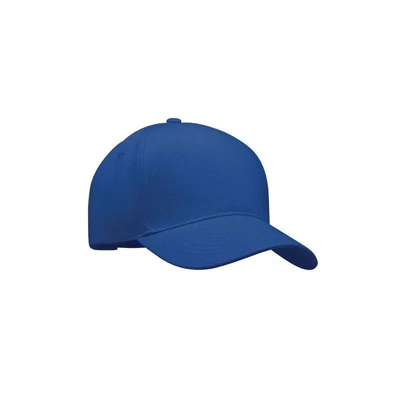 Șapcă de baseball More Than Gifts Singa, 5 panouri, bumbac, albastru deschis