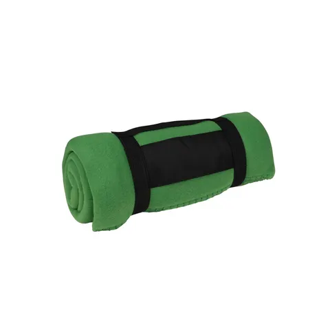 Pătură Arctica, fleece, cu husă, verde