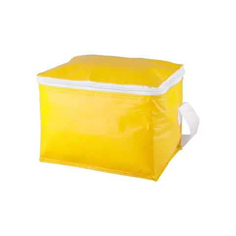 Geantă cooler Ortit, 21 x 15 x 15 cm, galbenă
