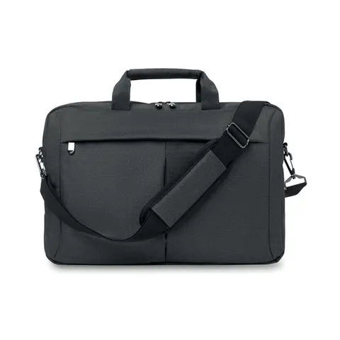 Geantă pentru laptop More Than Gifts Stockholm, poliester, 40 x 7 x 28 cm, gri