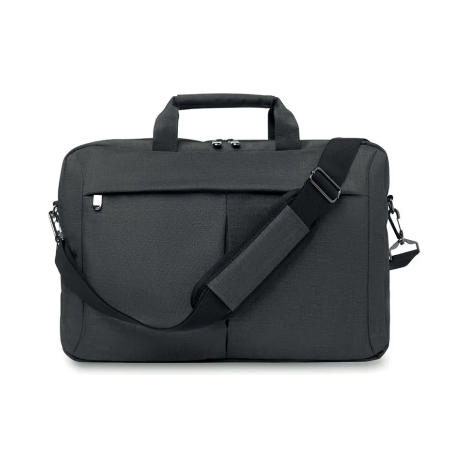 Geantă pentru laptop More Than Gifts Stockholm, poliester, 40 x 7 x 28 cm, gri