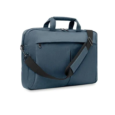 Geantă laptop More Than Gifts Stockholm, poliester, 40 x 7 x 28 cm, albastru