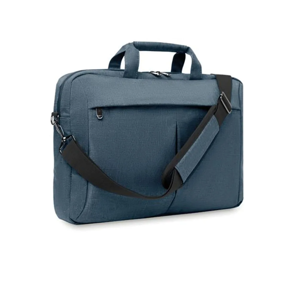 Geantă laptop More Than Gifts Stockholm, poliester, 40 x 7 x 28 cm, albastru