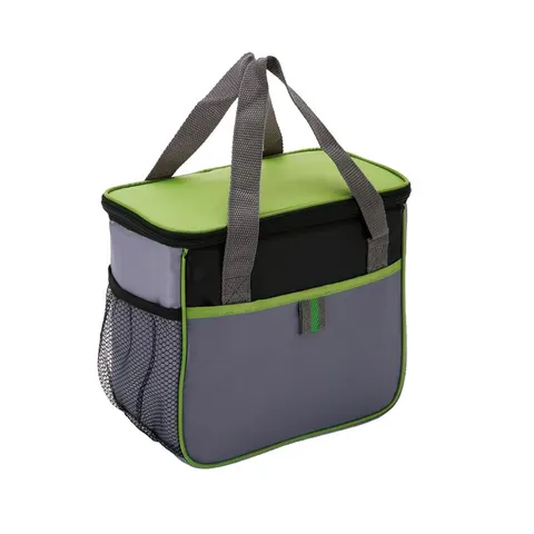 Geantă cooler cu mânere, poliester 210D, 5.7 L, verde