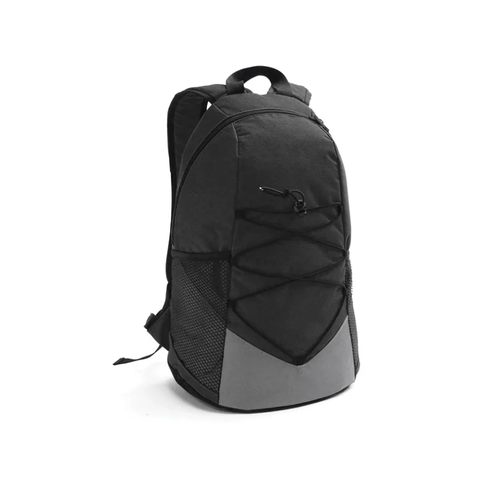 Rucsac Hi!dea Turim, 25 x 42 x 18 cm, poliester, negru