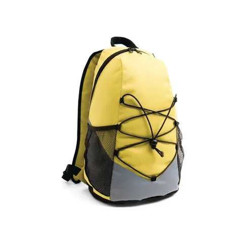 Rucsac Hi!dea Turim, 25 x 42 x 18 cm, poliester, galben