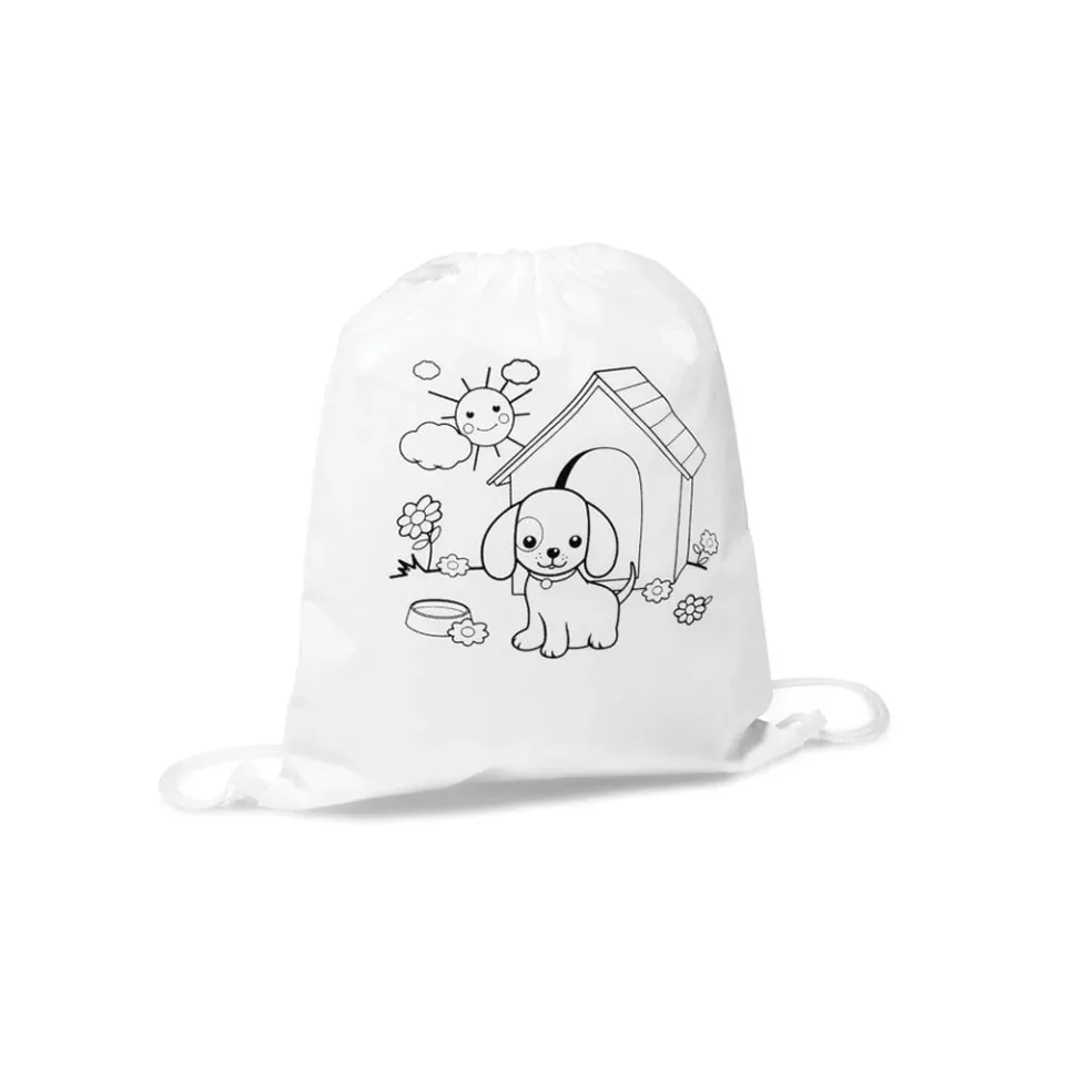 Rucsac Hi!dea Draws, pentru copii, cu 4 markere