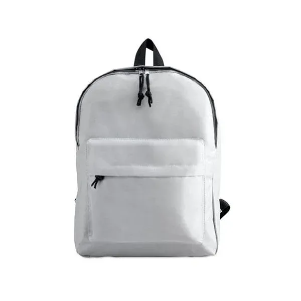 Rucsac More Than Gifts Bapal, poliester 600D, 29 x 11.5 x 38 cm, alb