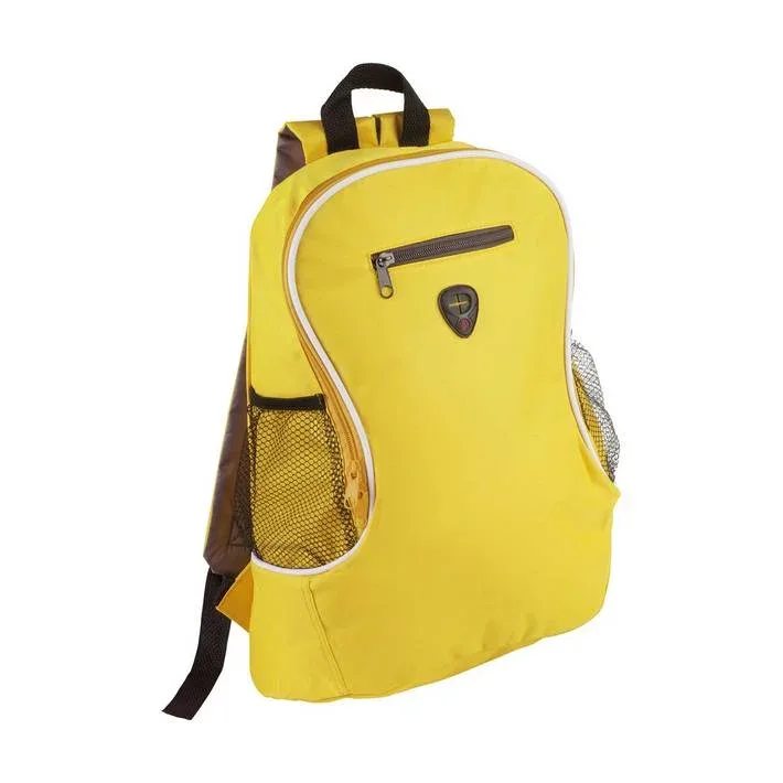 Rucsac Cool Saturn, poliester 600D, galben