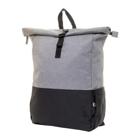 Rucsac laptop Carnegie, 15'', poliester 300D, gri-negru