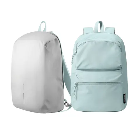 Rucsac XD Design Switch, reversibil, 16'', 22 L, mentă și gri