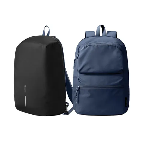 Rucsac XD Design Switch, reversibil, 16'', 22 L, albastru închis și negru