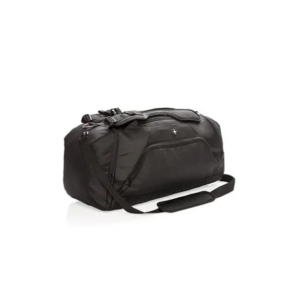 Swiss Peak Geantă de sport Rfid, 2 în 1, negru