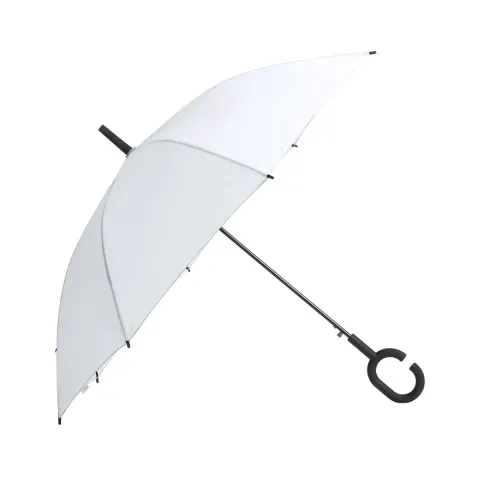 Cool Umbrelă Halrum, automată, 8 panouri, albă