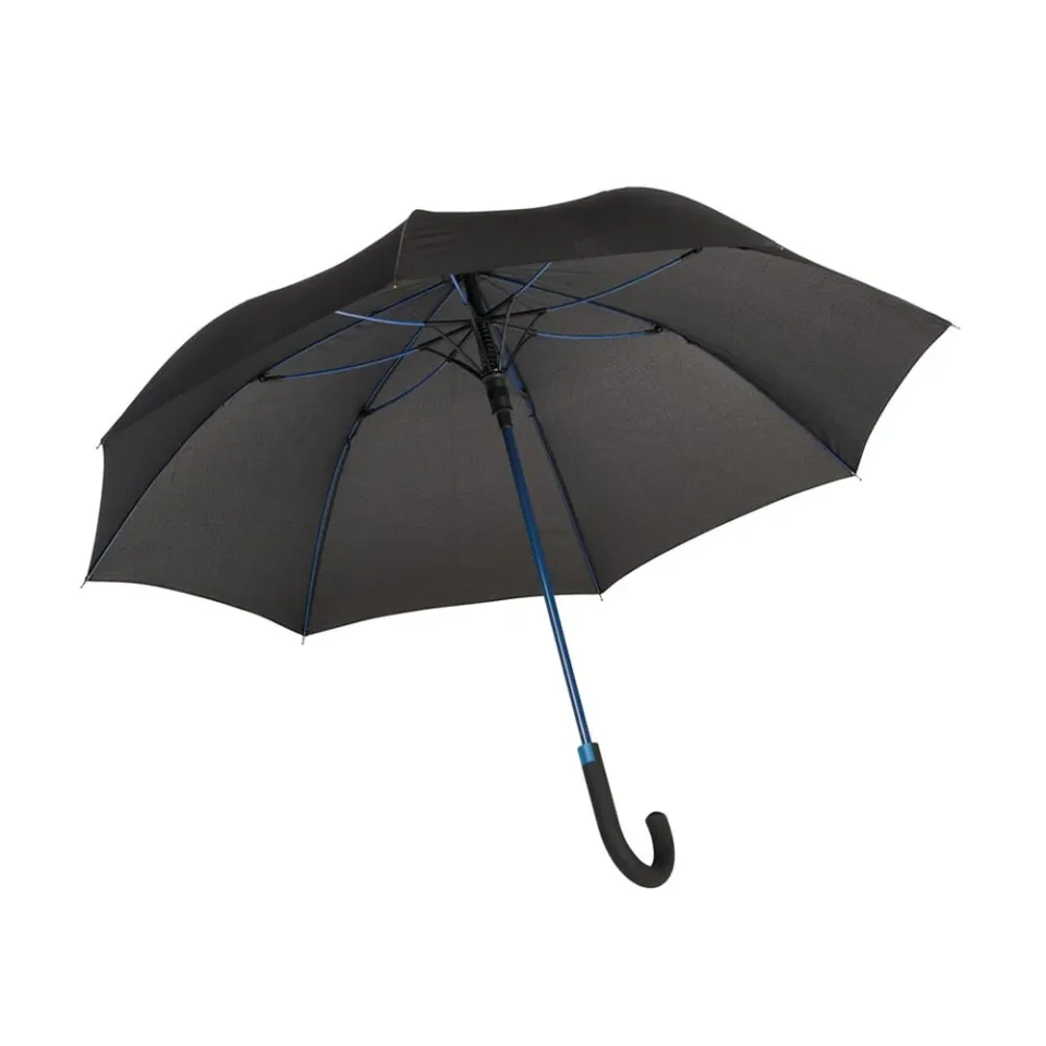 Umbrelă TOPS Cancan, automată, negru-albastru