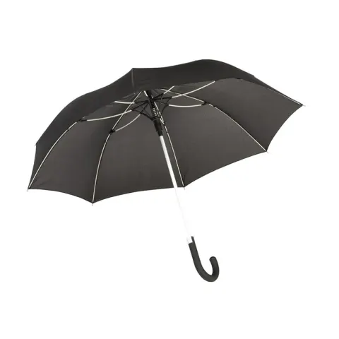 Umbrelă TOPS Cancan, automată, alb-negru