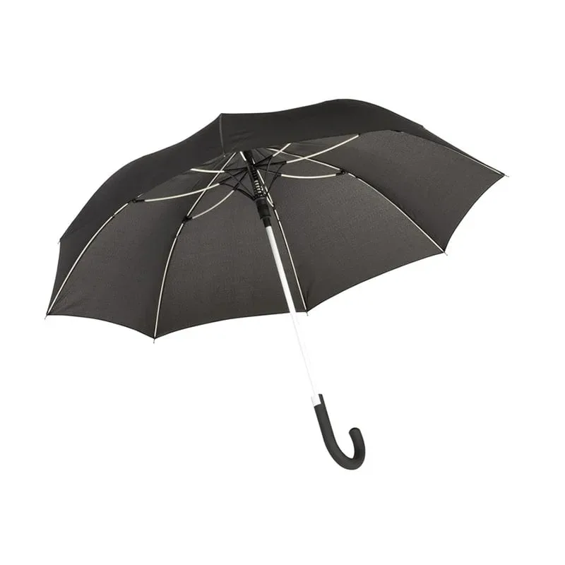 Umbrelă TOPS Cancan, automată, alb-negru