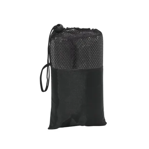 Pelerină de ploaie Rainman, cu glugă, în husă cu buzunar, 140 x 203 cm, negru