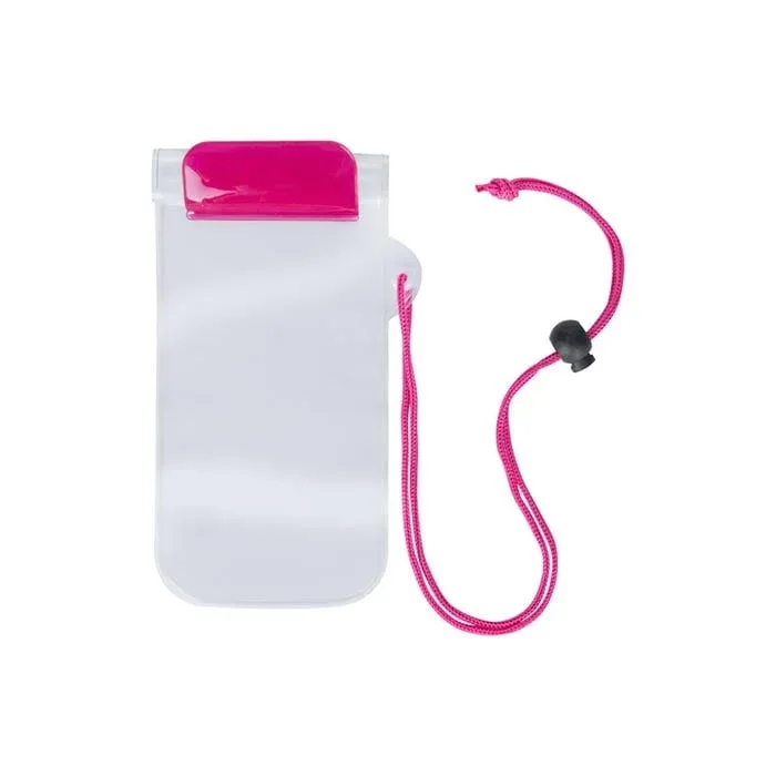 Husă telefon Wapro, 95 x 230 mm, transparentă, roz