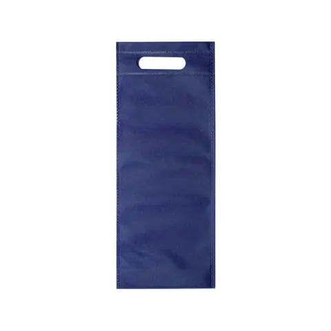 Geantă de vin Cool Varien, material nețesut, 16 x 40 x 6.5 cm, albastru