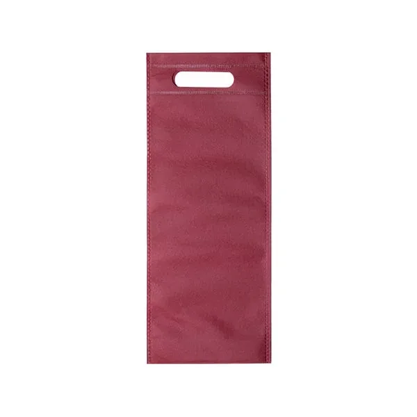 Geantă de vin Cool Varien, textil nețesut, 16 x 40 x 6.5 cm, bordo