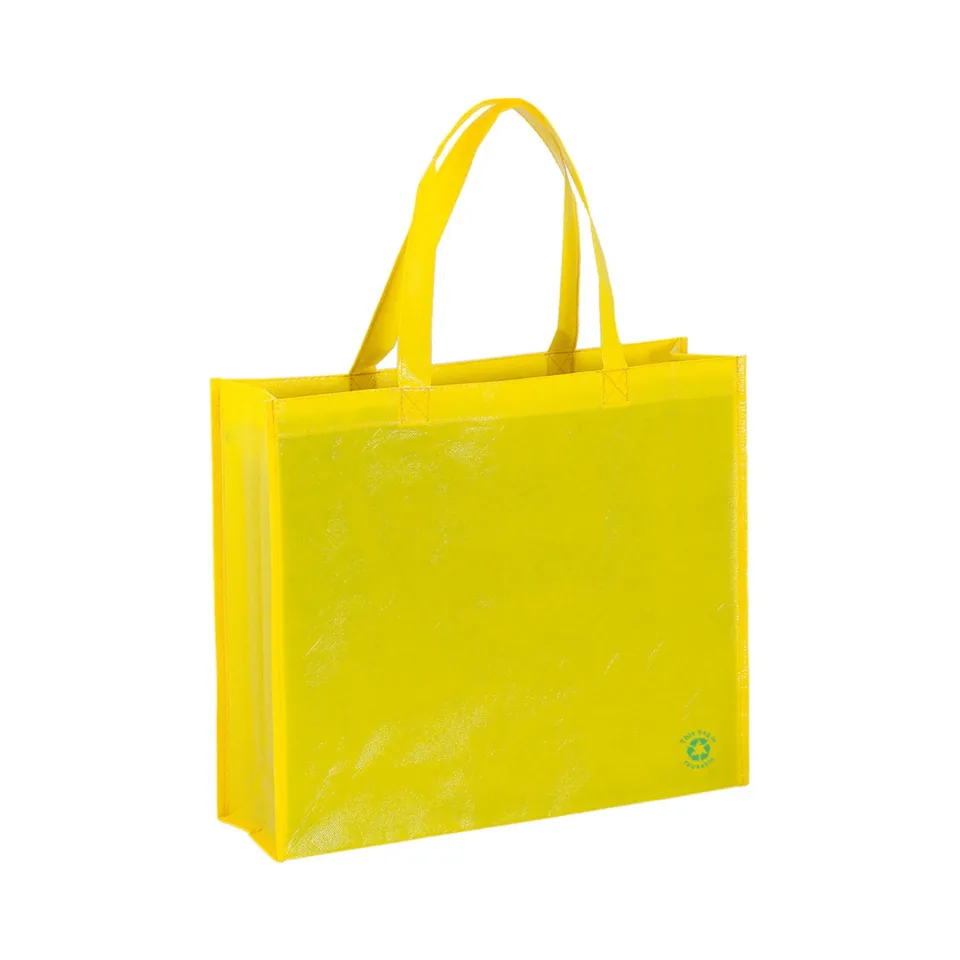 Cool Geantă Flubber, material nețesut, 40 x 35 x 13 cm, galbenă