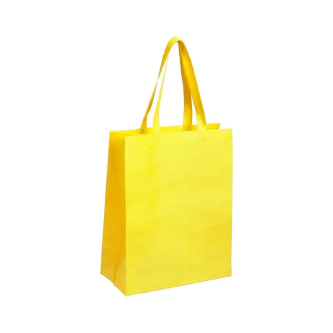Geantă Cool Cattyr, pliabilă, din material nețesut, 32 x 42 x 15 cm, galben
