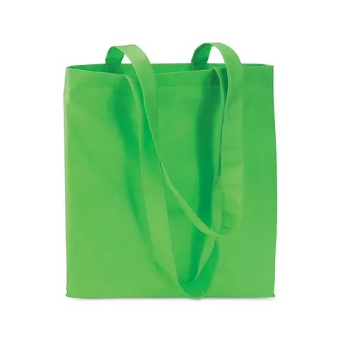 Geantă More Than Gifts Totecolor, material netesut, 40 x 40 cm, verde