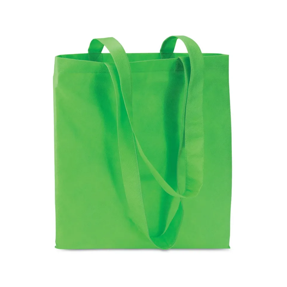 Geantă More Than Gifts Totecolor, material netesut, 40 x 40 cm, verde