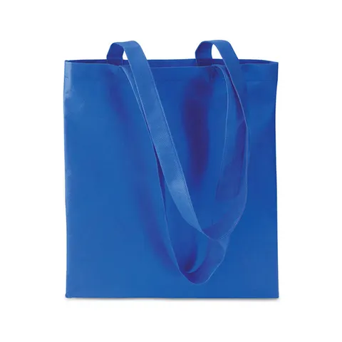 Geantă More Than Gifts Totecolor, material textil netesut, 40 x 40 cm, albastru