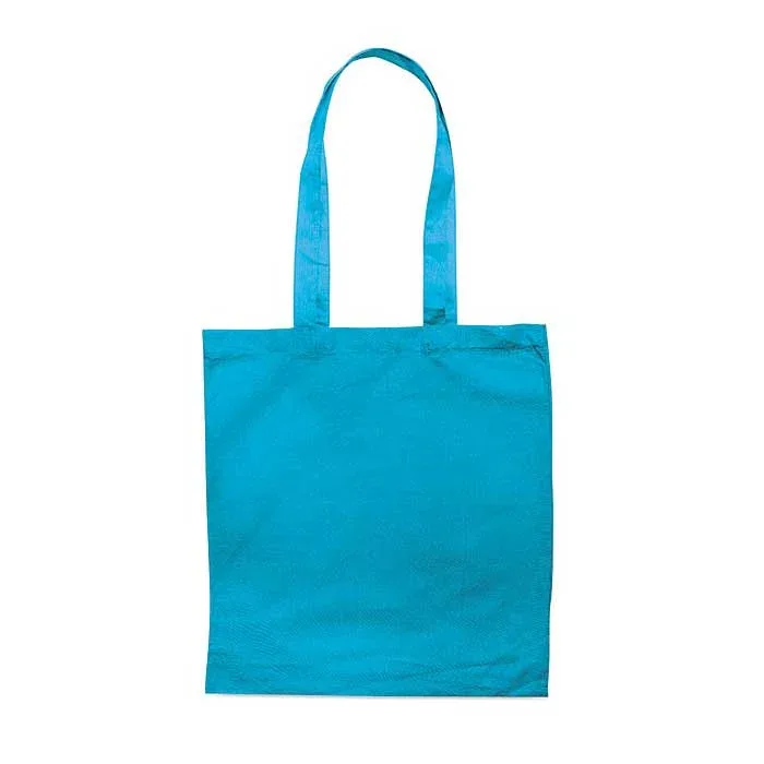Geantă de cumpărături More Than Gifts Cottonel, 100% bumbac, albastru deschis