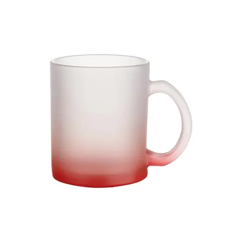 BESTSUB Ceașcă pentru sublimare mată, roșu, 330 ml