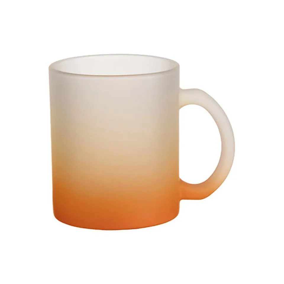 BESTSUB Ceașcă pentru sublimare mată, portocaliu, 330 ml