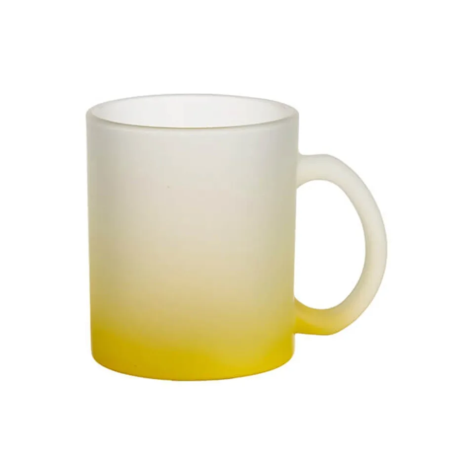 BESTSUB Ceașcă pentru sublimare mată, galben, 330 ml