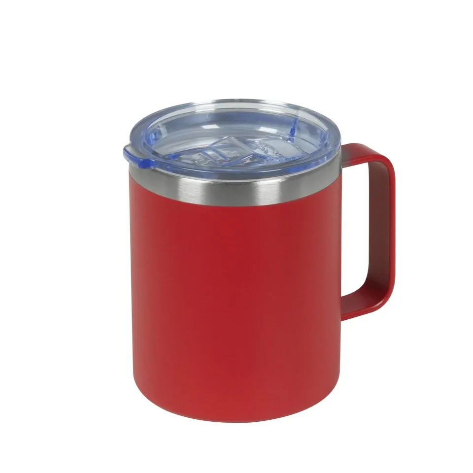 Heat Ceașcă termică, metal, 350 ml, roșu