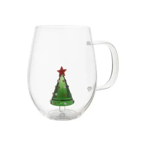 Ceașcă 3D More Than Gifts Sjonsta, sticlă borosilicată, cu mâner, 550 ml