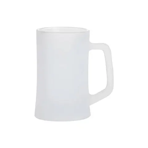 BESTSUB Halbă de bere, sticlă, mată, 360 ml