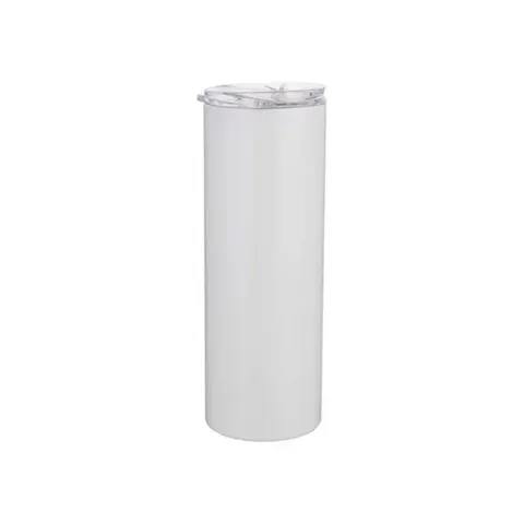 BESTSUB Pahar de călătorie cu pai, 600 ml, alb