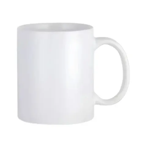 BESTSUB Ceașcă ceramică cu mâner, în cutie, 330 ml, alb