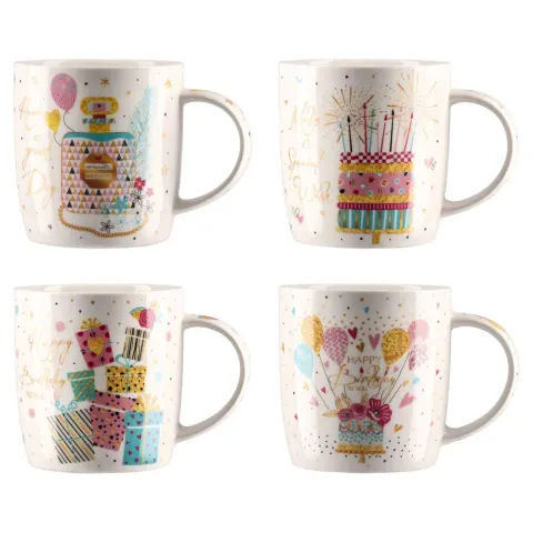 Takk Ceașcă Becky, aniversară, ceramică, în cutie, asortat